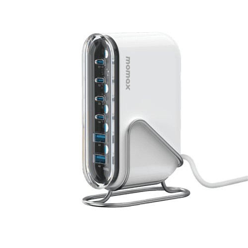 Momax 1-Charge Flow+ 120W 6-Port Desktop Charger (UK)
